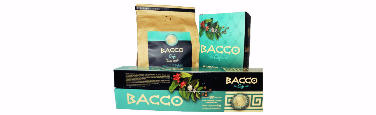 Bacco Café - café em grãos, moído ou em cápsulas 100% arábica ideal para o ciclismo